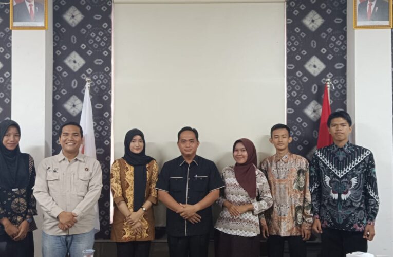 Iwan Aldes Sos MSi Trima Kunjungan  Forum Osis Musi Banyuasin (FOSMUBA)