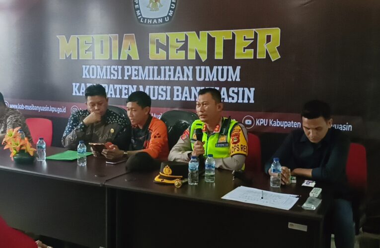 Amankan Demontrasi Kapolres Muba Turun langsung