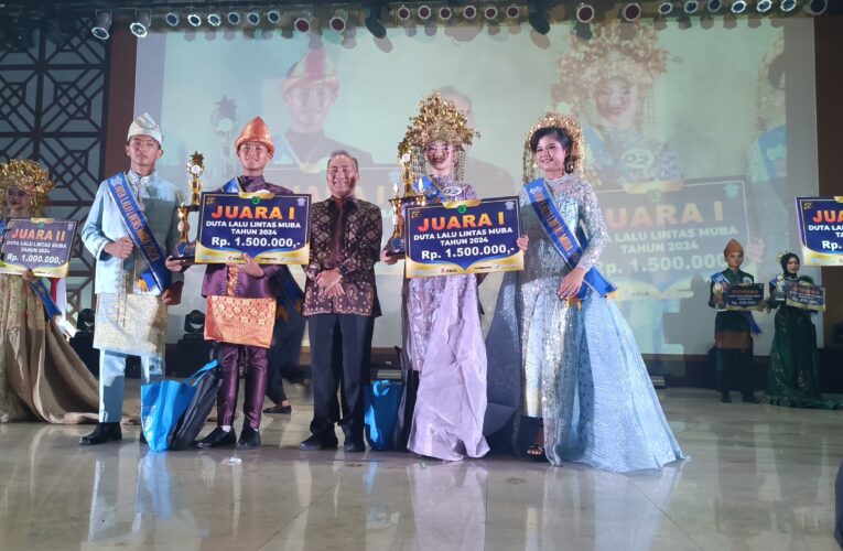 Catar menahan Grand final pemilihan duta lalulintas kabupaten Musi Banyuasin