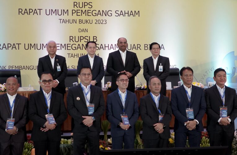 Pj Bupati Apriyadi Ikuti RUPS Bank Sumsel Babel Tahun Buku 2023