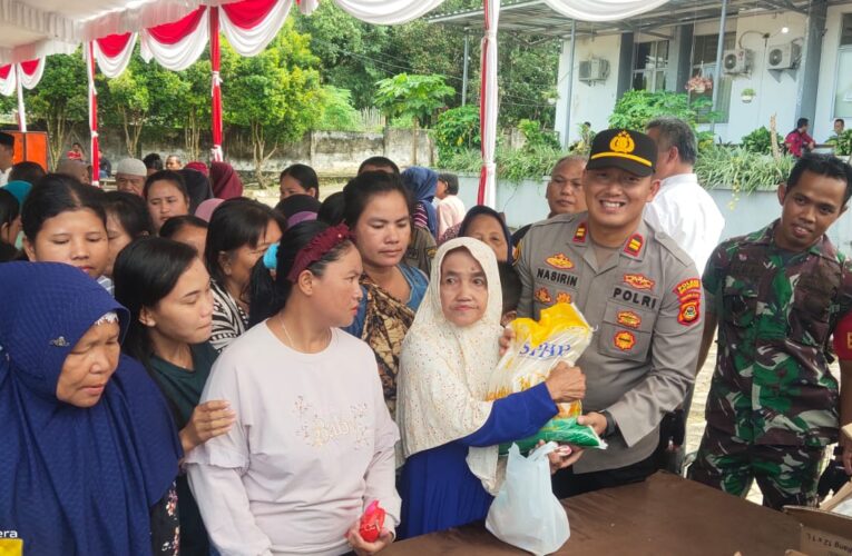 Polres Musi Banyuasin Ikut support pemerintah daerah dalam menanggulangi inflasi dan menjaga stabilitas  harga bapokting