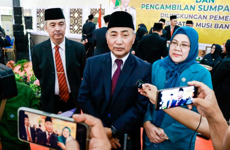 PJ Bupati Musi Banyuasin H Apriyadi Mahmud: Laporankan Apabila di Pelantikan Ada Pungutan