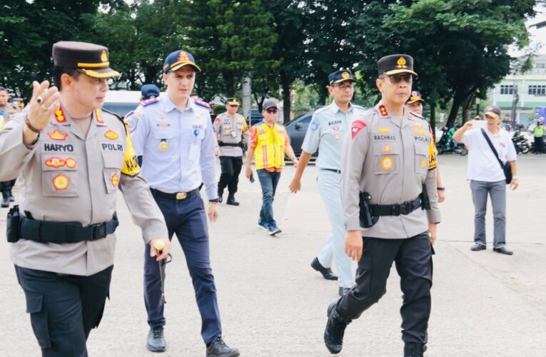 Pastikan Kesiapan, Kapolda Sumsel Tinjau Jalur Mudik dan Arus Balik Lebaran 2024