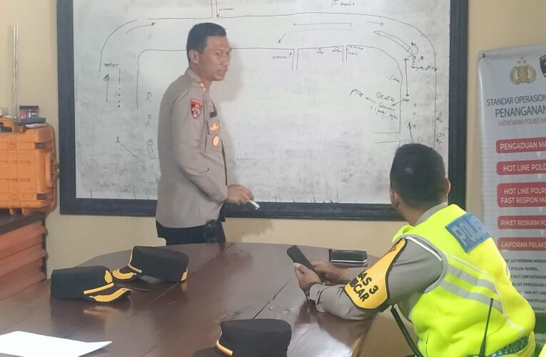 Polres Musi Banyuasin Siap Atur Lalin di Sepanjang jalan Sungai Lilin