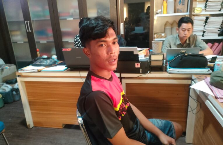 Sopir mobil grand max pengangkut minyak mentah Didawas Menyerahkan diri