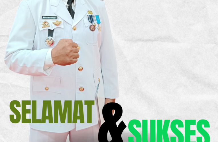 Selamat dan Sukses Dilantiknya Camat Sekayu Edi Haryanto SH Msi