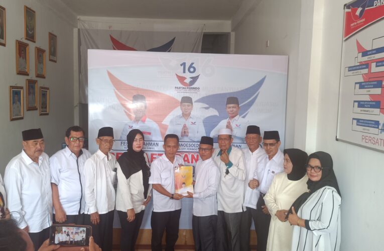 Candra SKM., M.Si Ketua tim Pemenangan HAM  kembalikan Berkas Di Dua Partai