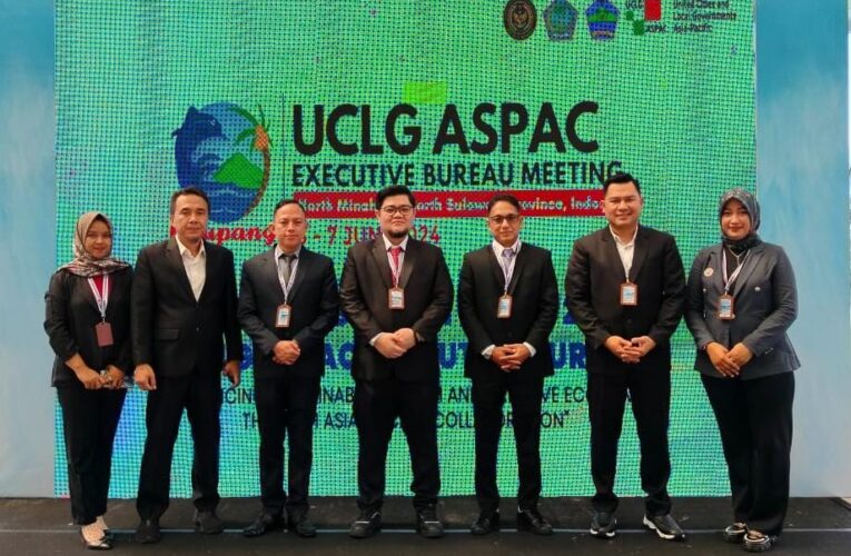 PEMKAB MUBA PAPARKAN  STRATEGI GLOBAL GREEN REGENCY DI UCLG ASPAC EXBU MEETING 2024