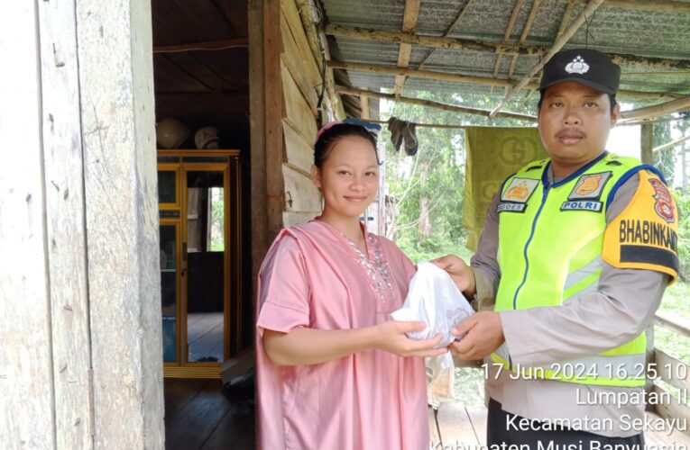 Dor to.Dor Anggota Polres Muba Bagikan Hewan Kurban