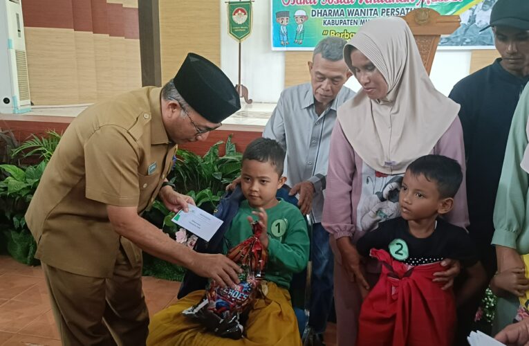 Baznas berkolaborasi dengan Dharmawanita Persatuan Musi Banyuasin Gelar khitanan Massal