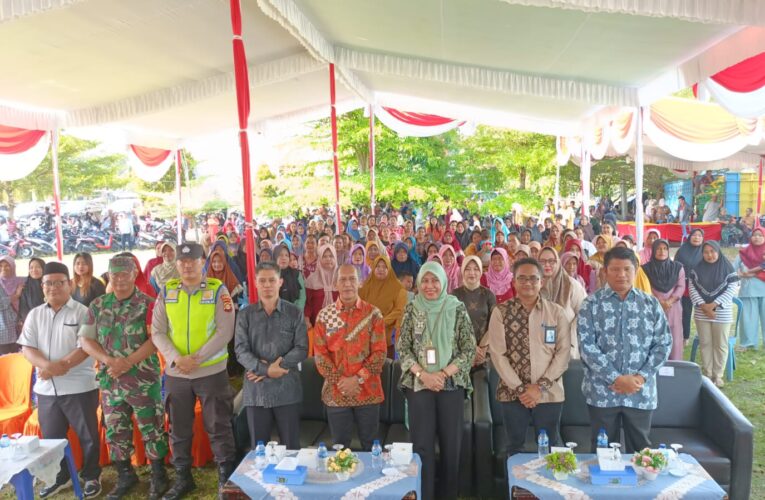Dukungan Program Pemerintah Bank Sumsel Babel berikan Subsidi Oprasi Pasar Kecamatan Lawang wetan