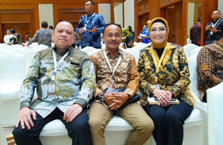 Sugondo Ketua DPRD Dampingi Pj Bupati Sandi Fahlefi Penyampaian Hasil Pemeriksaan BPK RI dan Seminar Nasional