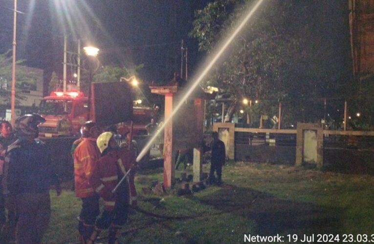 kantor penyuluhan dan pengamatan potensi perpajakan sekayu terbakaran