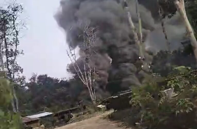 Diduga Ilegal Refinery  Di Babat Toman Kembali terbakar