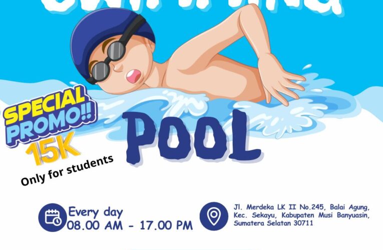 Dolpin Swimming Pool Berikan Special Promo untuk seluruh Pelajar