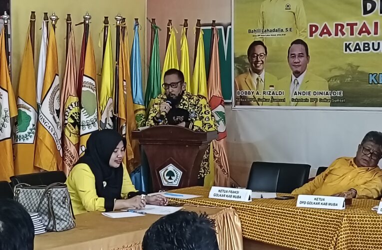 Diklat Partai Golkar Muba Perkuat Jaringan Partai Siap Menangkan Pilkada Gubernur Sumsel dan Bupati Musi Banyuasin