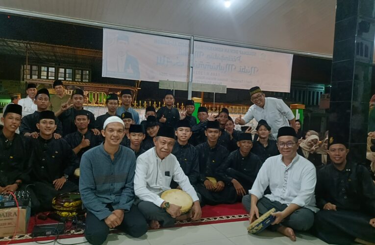 Calon Wakil Bupati Musi Banyuasin hadiri  Acara Maulid Nabi Muhammad Shalallaahu Alaihi Wassalaam (SAW)di  Masjid Al – Abror