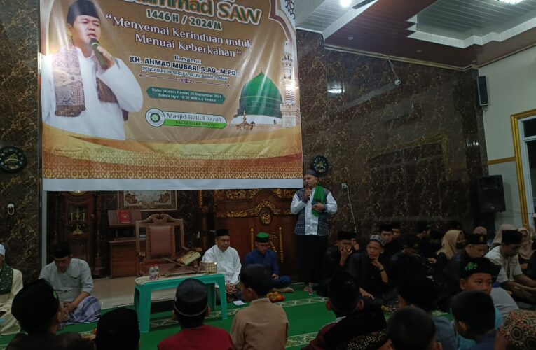 Komplek Villa Bukit sejahtera Adakan Acara  Maulid Nabi Muhammad SAW 1446 H /2024