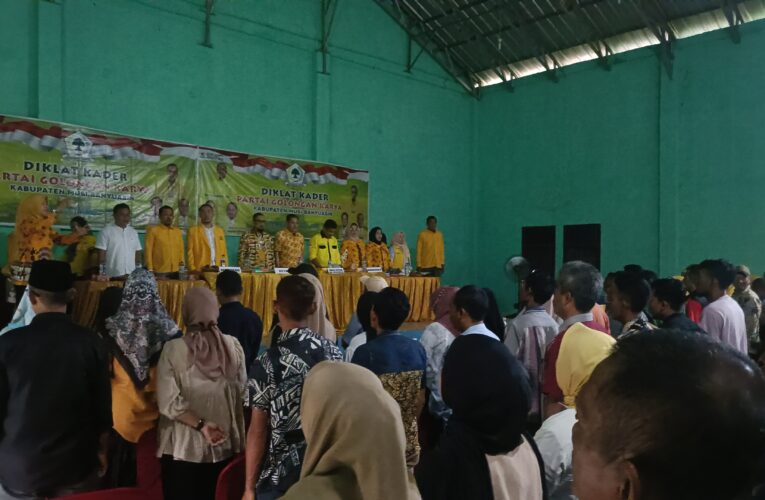 Kader Golkar Tanjung Kerang Siap Menangkan Ir Hj  Lucianty SE dan Dr Safarudin SH MH
