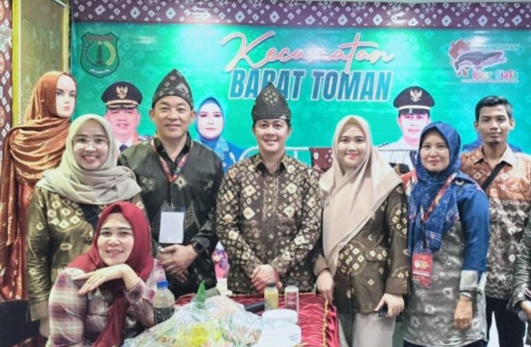 Kecamatan Babat Toman Hadirkan Kerajinan Gambo