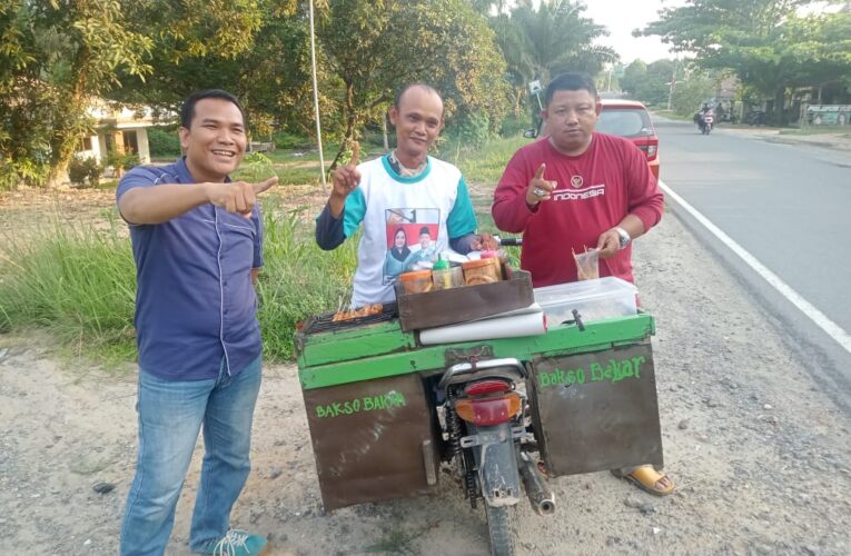 Rohman, Ajak Rekan Rekan Pedagang Lainnya Coblos no 1