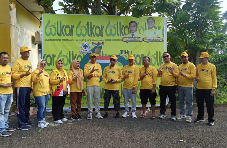 M.Rusli Mahdi S.H Ketua DPD Golkar Muba   Buka HUT Golkar ke-60 tahun