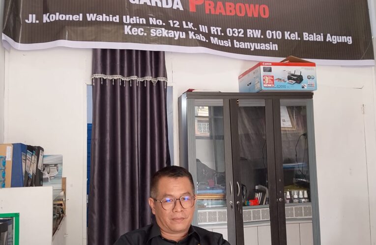 Pertanyakan Kontribusi Batubara, Garda Prabowo Surati Dishub Muba