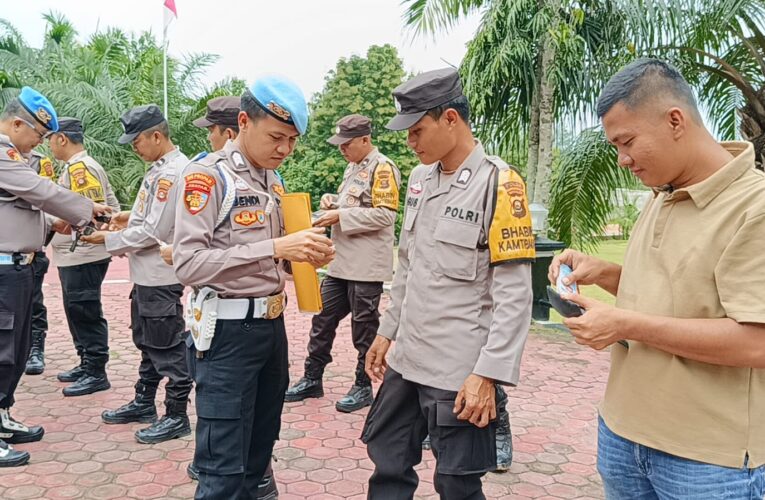 Cegah Judol kasi propam lakukan ops pekat Musi 2025