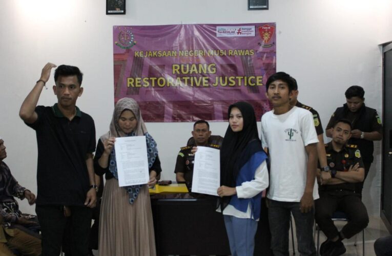 Kejari Musi Rawas Hentikan Penuntutan Dua Perkara Penganiayaan, Ini Penyebabnya