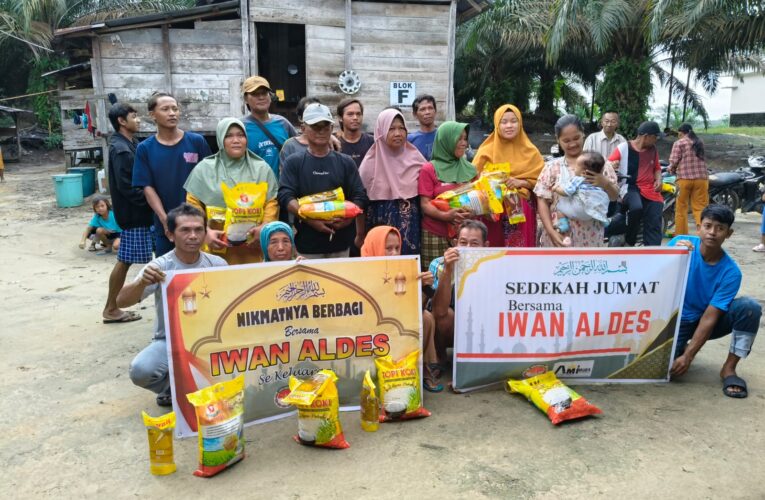 Jum’at Berkah Iwan Aldes bersama Masyarakat Pagar Desa