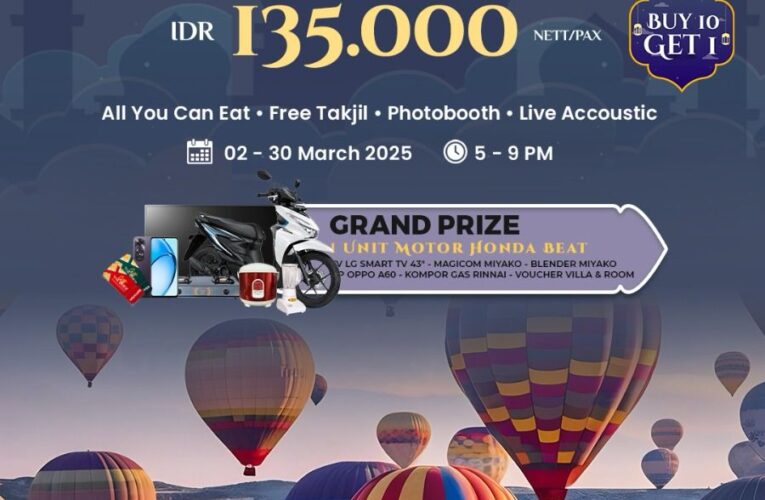 Nikmati Buka Puasa Di Program Rahmadan in Cappadocia Rumah Kito Resort Hotel Jambi