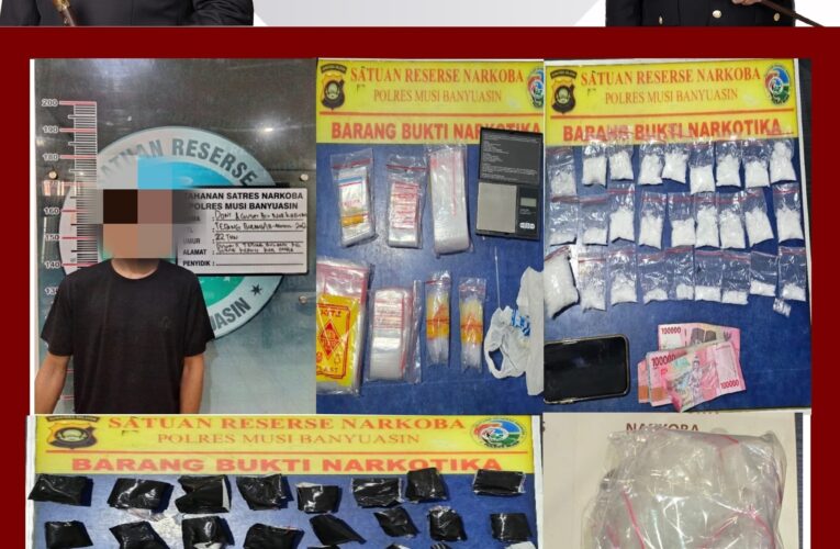 Gerak Cepat Dua Tim Reserse Tangkap Pengedar Narkoba