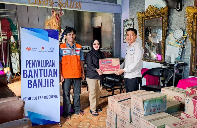 Medco E&P Salurkan Bantuan untuk Masyarakat Terdampak Banjir di Musi Banyuasin