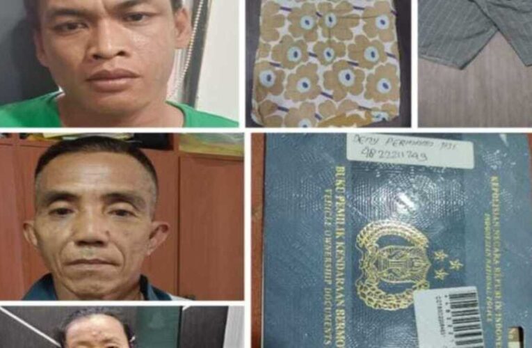 Empat pelaku Ditangkap Usai Curi 2 Motor