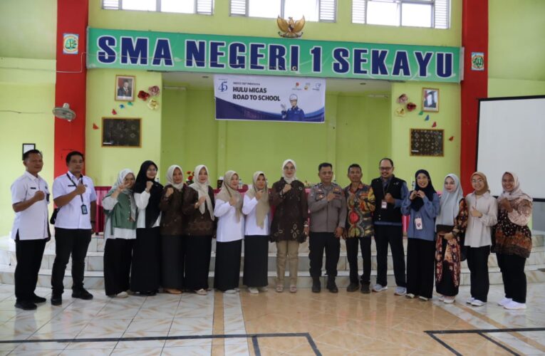 Hulu Migas Road to School Sambangi SMA Negeri 1 Sekayu