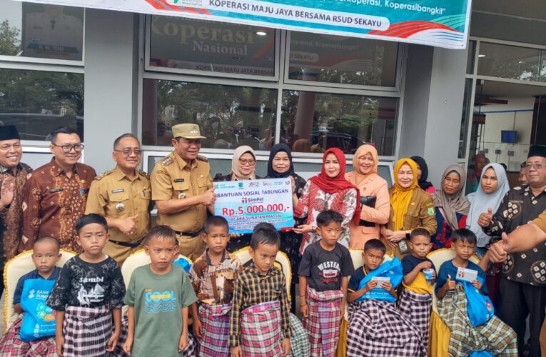 Peringatan Harkopnas ke 78 Bank Sumsel Babel Salurkan Bantuan Sosial Tabungan Simpel