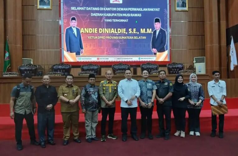 DPRD Mura Sambut Kunjungan DPRD Provinsi Sumatera Selatan