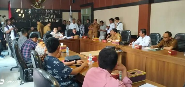 POLEMIK MASYARAKAT DENGAN PT MBL KEMBALI DI MEDIA OLEH DPRD MUSI RAWAS