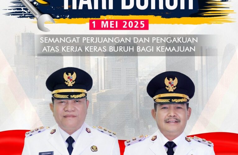 Bupati HM Toha dan Wakil Bupati Kiyai Rohman Ucapkan Selamat Hardiknas 2 Mei 2025