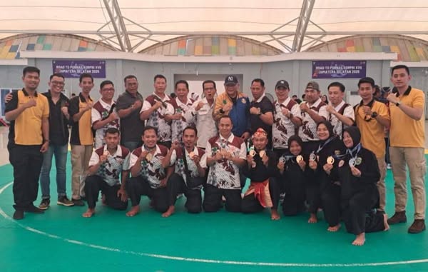 Tim Pencak Silat Muba Borong 4 Emas di Porprov Korpri Sumsel 2025