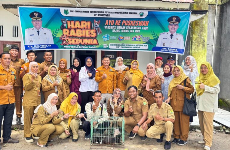 Sayangilah Hewan Peliharaan “TPHP Muba Adakan Suntik Rabies