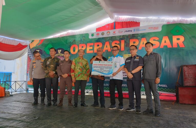 3 jam Ludes 1200 Paket Operasi Pasar Murah