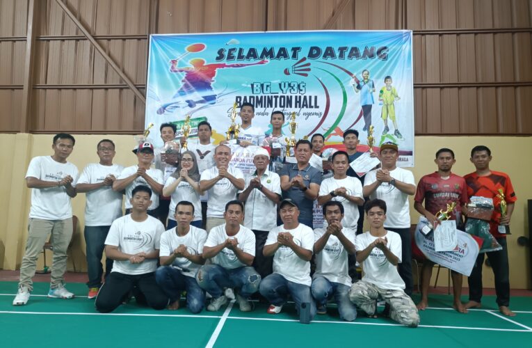 Sukses BG -YES Badminton open turnamen 2025