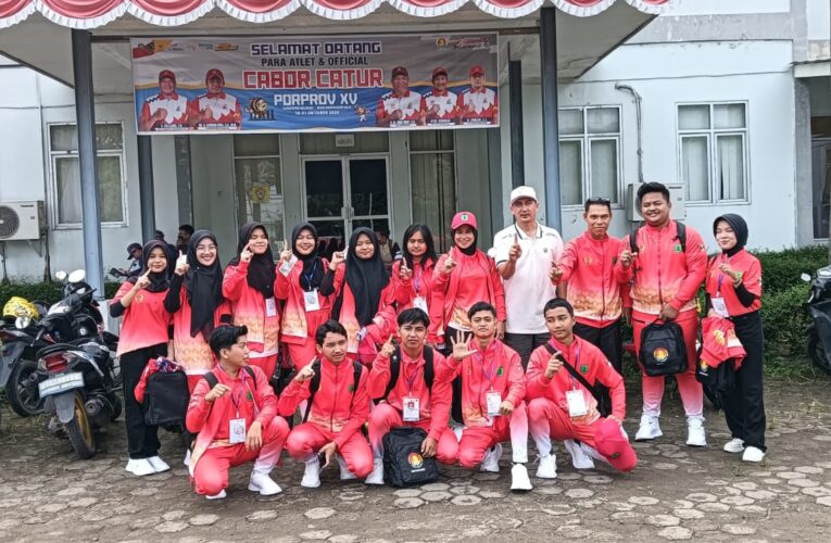 117 Atlit Ramikan Cabor Catur Porprov, Ahmadi Ucapkan Selamat