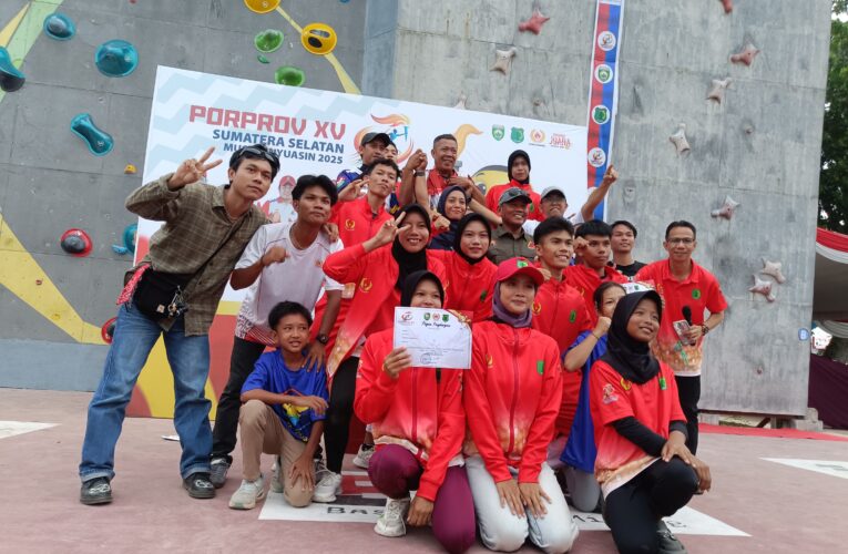 Berikut ini Nama-Nama Memperoleh Mendali Panjat Tebing Kontingen Musik Banyuasin Porprov  Sumatera Selatan Musi Banyuasin XV/2025