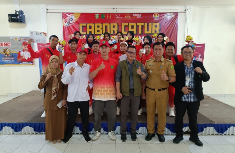 Kontingen Muba Pimpin Perolehan Mendali Tangkai Olahraga Catur