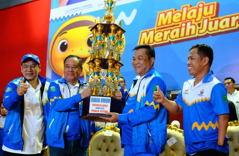 Musi Banyuasin Juara Umum “Sukses Prestasi Sukses Penyelengara