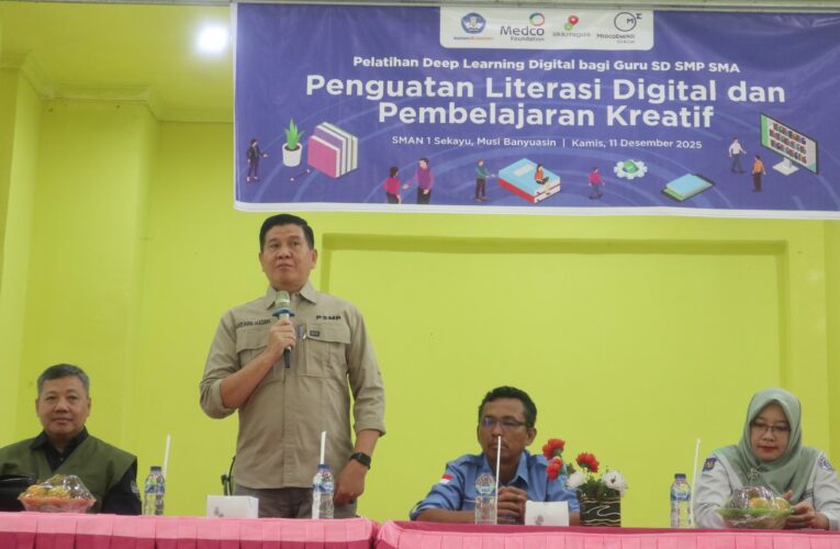 Tingkatkan Kompetensi Guru di Era Digital, Medco E&P Gelar Pelatihan di Musi Banyuasin