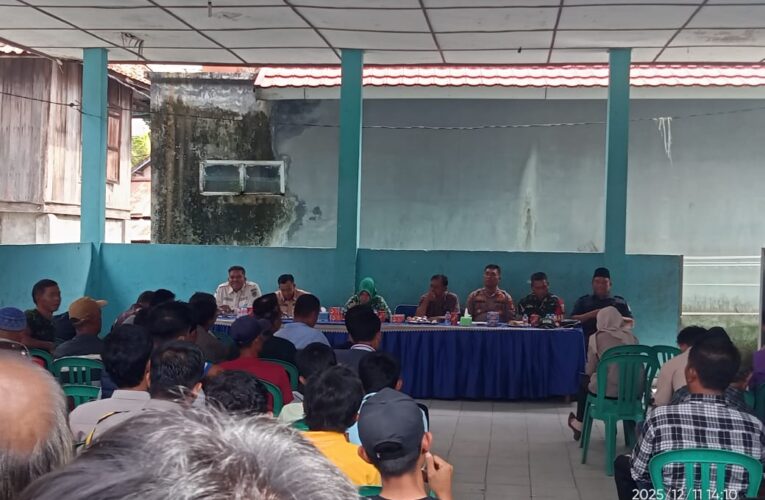 Jaga Kearifan Lokal Pemdes Tempirai Selatan,Gelar Lelang Lebak Lebung
