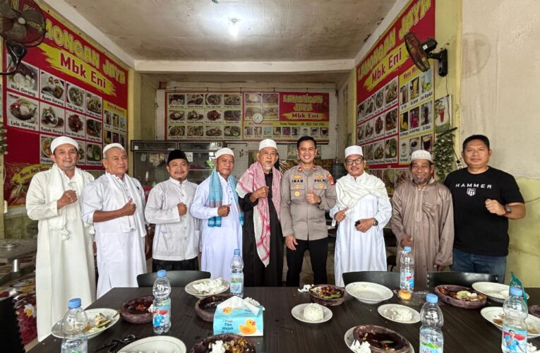 Pererat Silaturahmi, Kapolsek Tungkal Jaya Ajak Ulama dan Tokoh Masyarakat Perkokoh Sinergi Kamtibmas